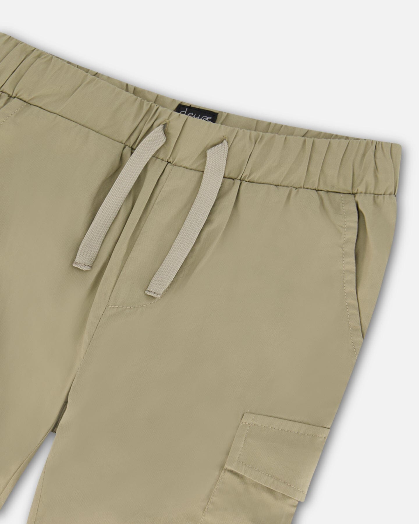 Parachute Jogger Cargo Pants Parchment Beige