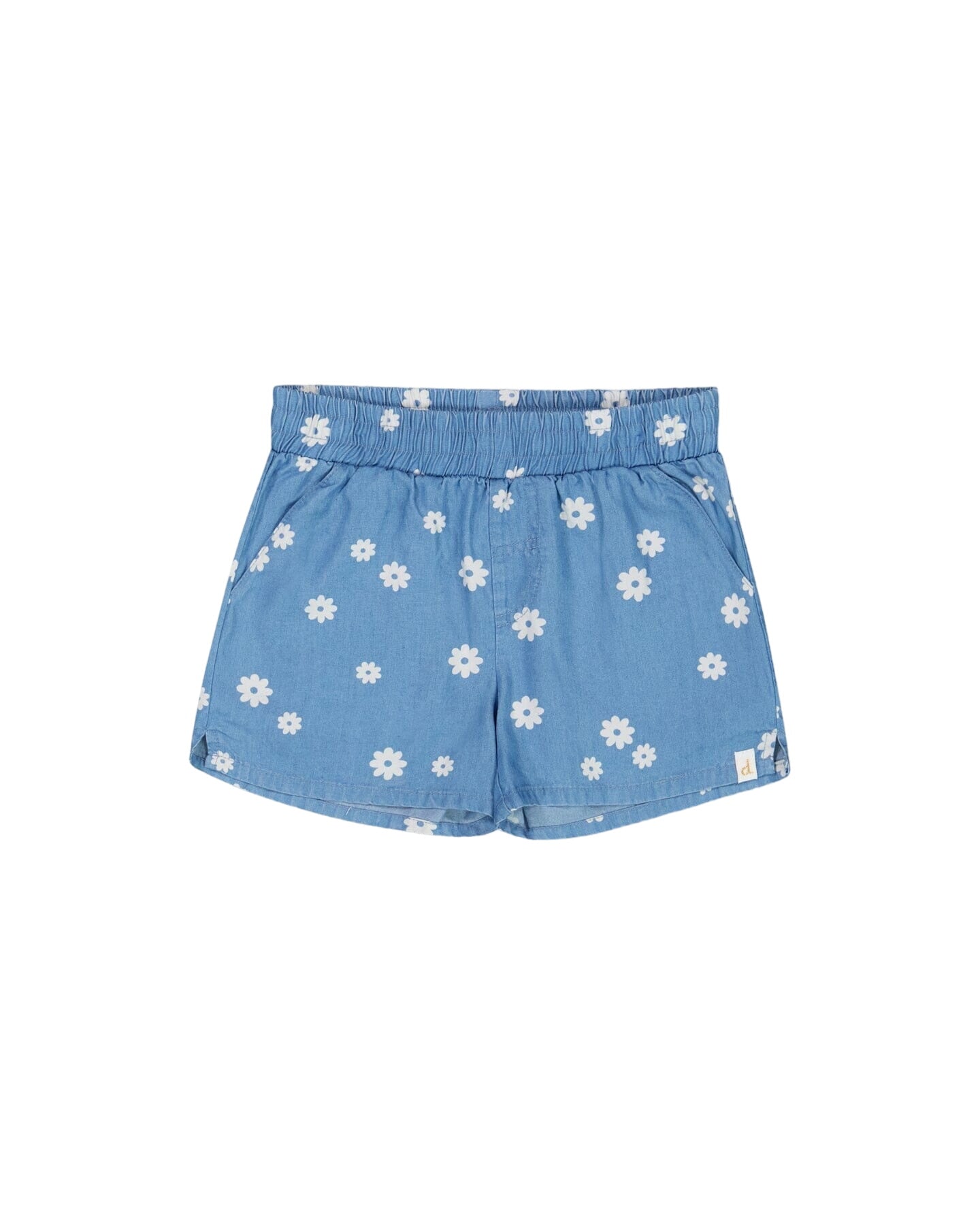 Floral Chambray Short