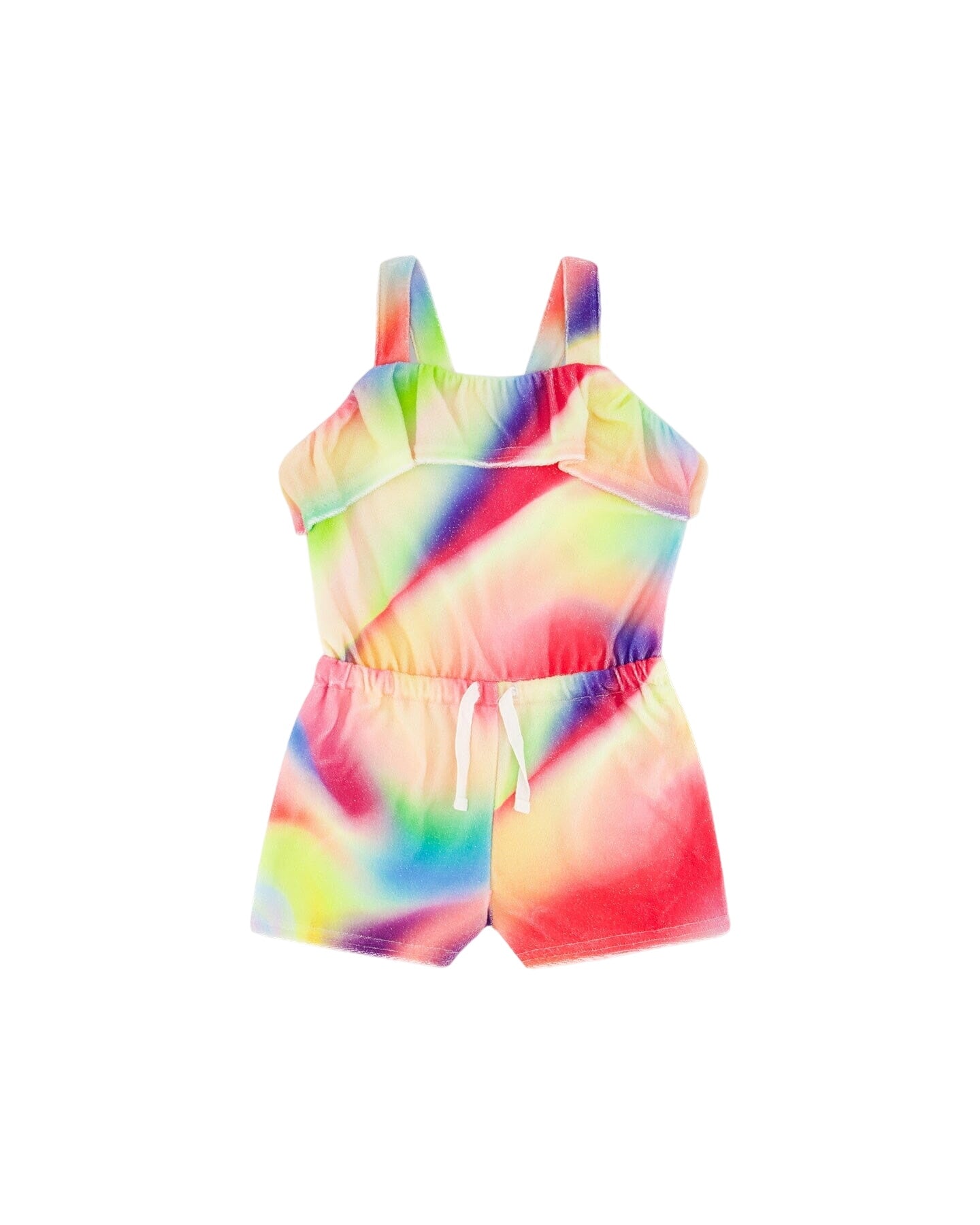 Terry Cloth Jumpsuit Multicolor Pink