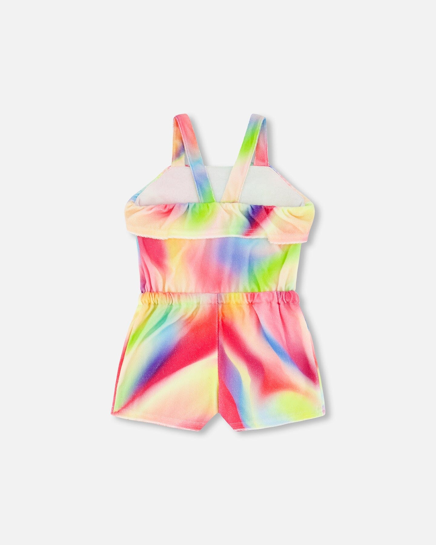 Terry Cloth Jumpsuit Multicolor Pink