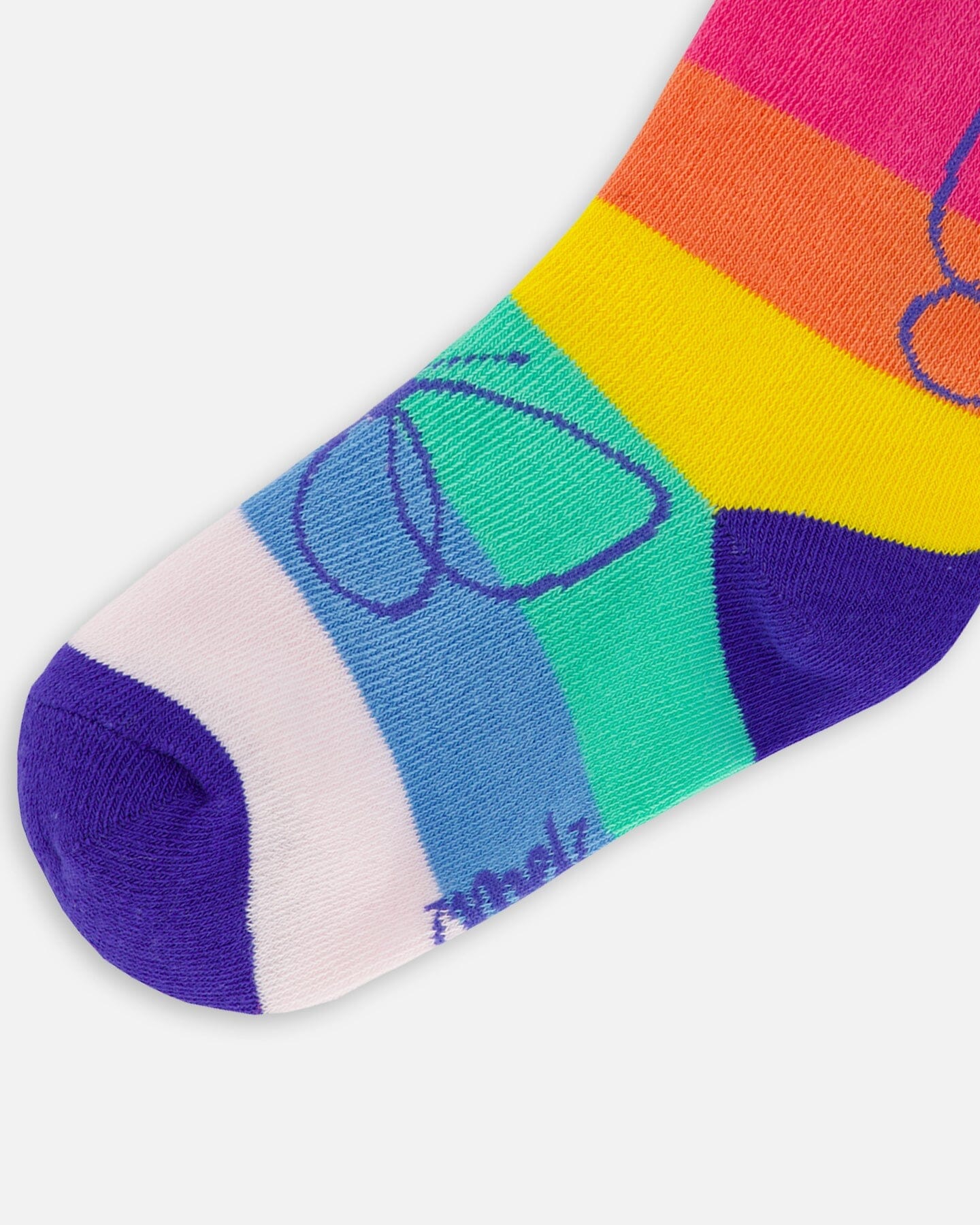 Jacquard Socks Rainbow