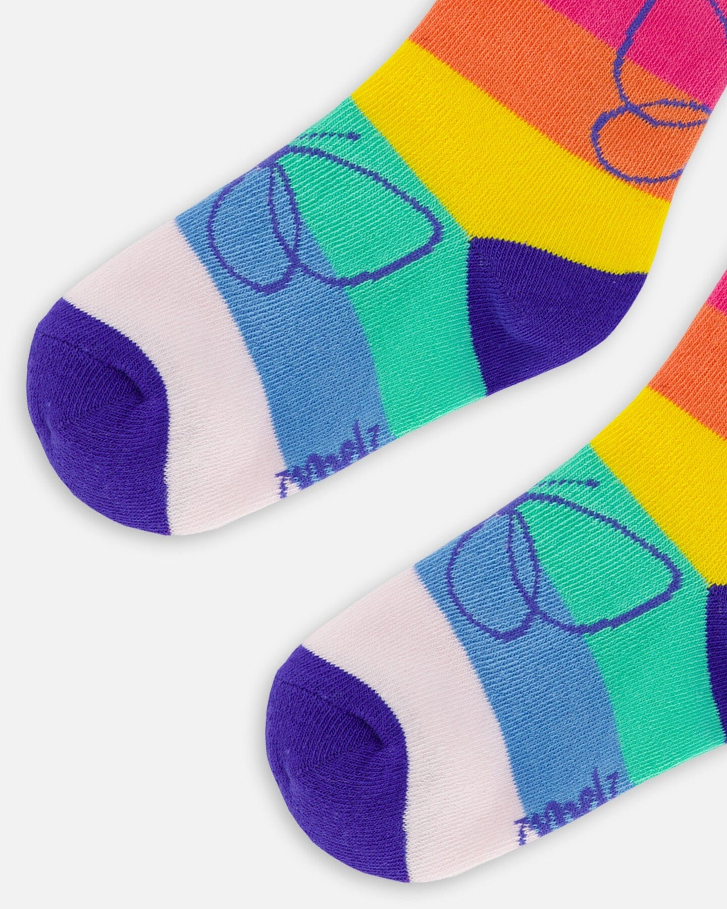 Jacquard Socks Rainbow