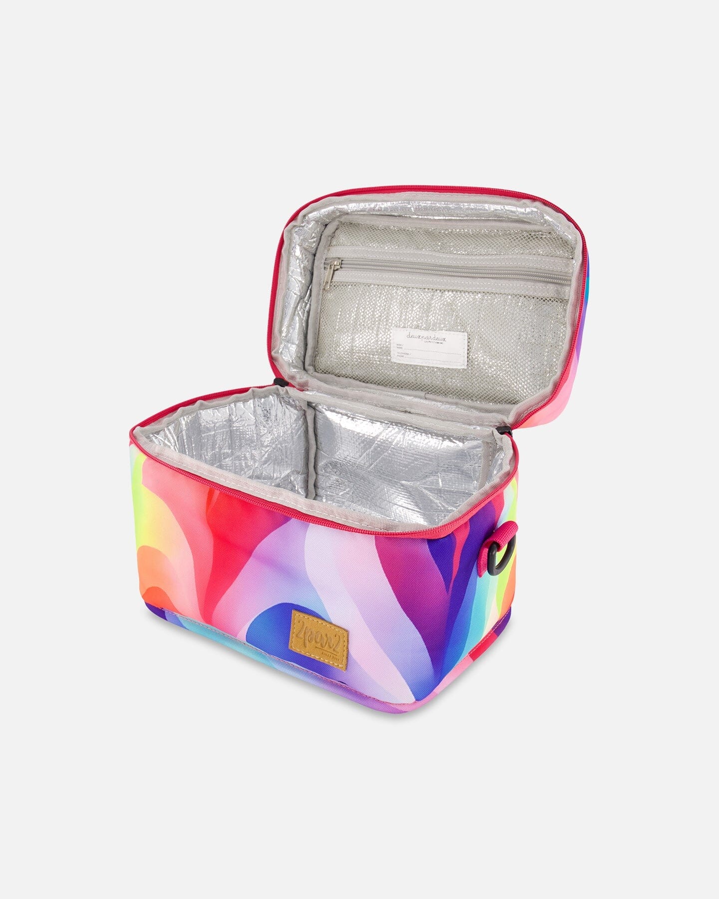 Lunch Box Printed Rainbow Heart