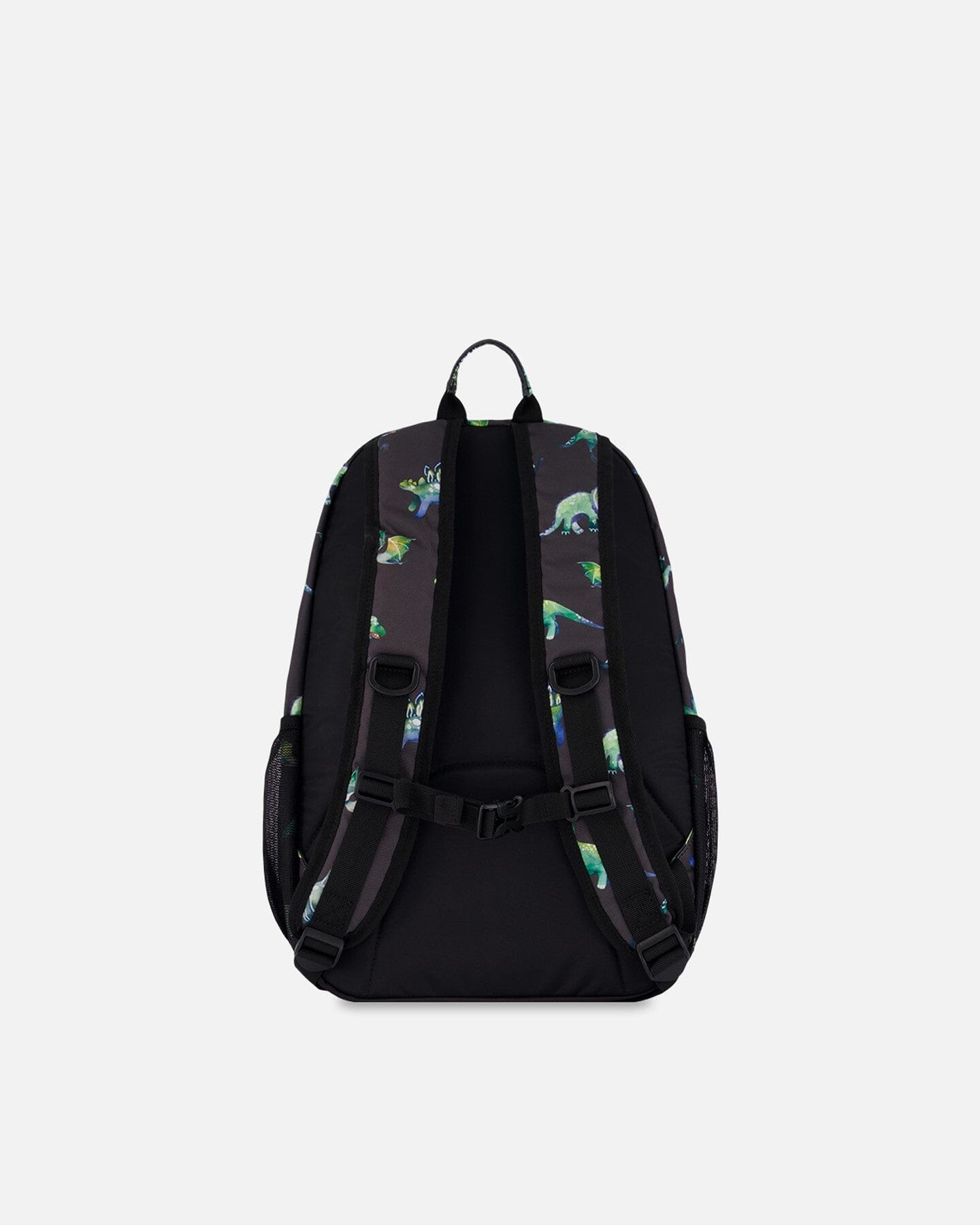 School Bag Grey Printed Dinosaurs