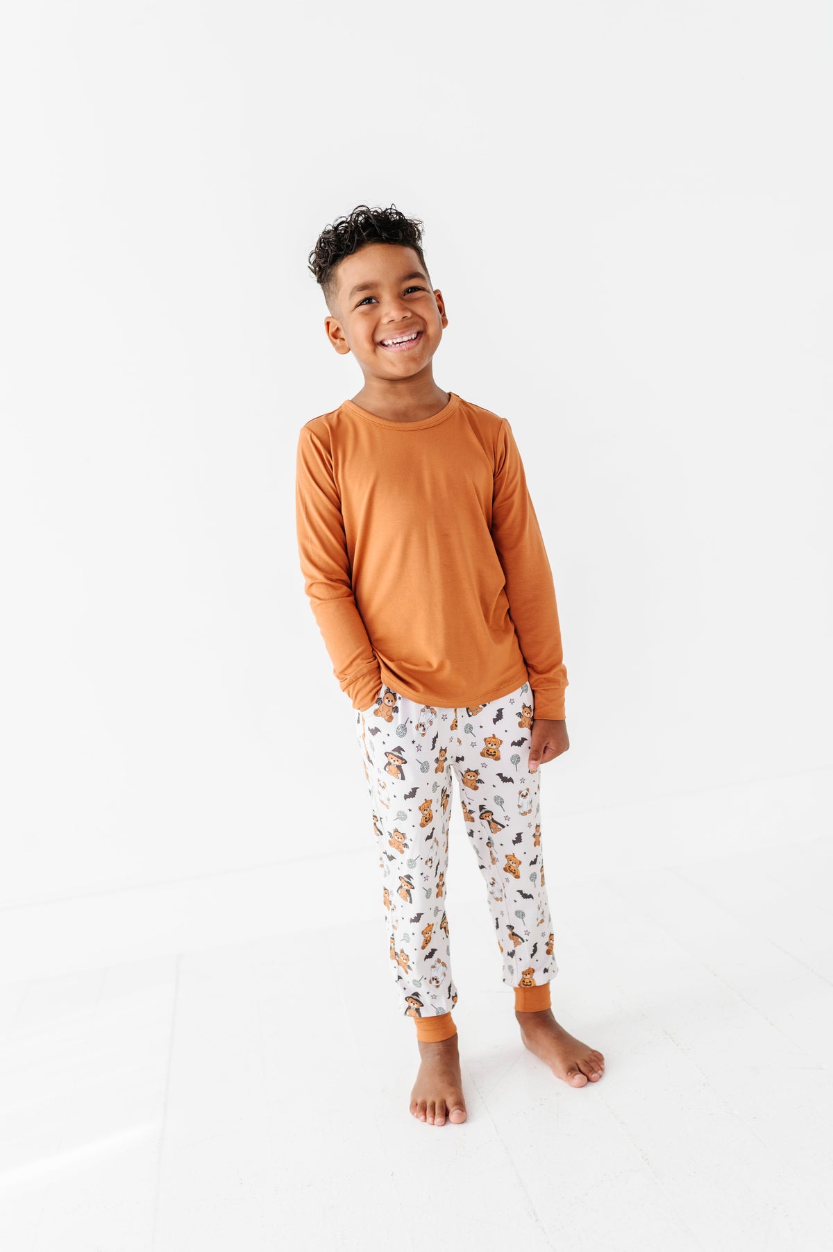 Boo Bear Bash Long Sleeve Jogger Set (est Ship Time 1-2 Week)