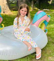 Tweenstyle By Stoopher - Ice Pop Silky Loungewear Set