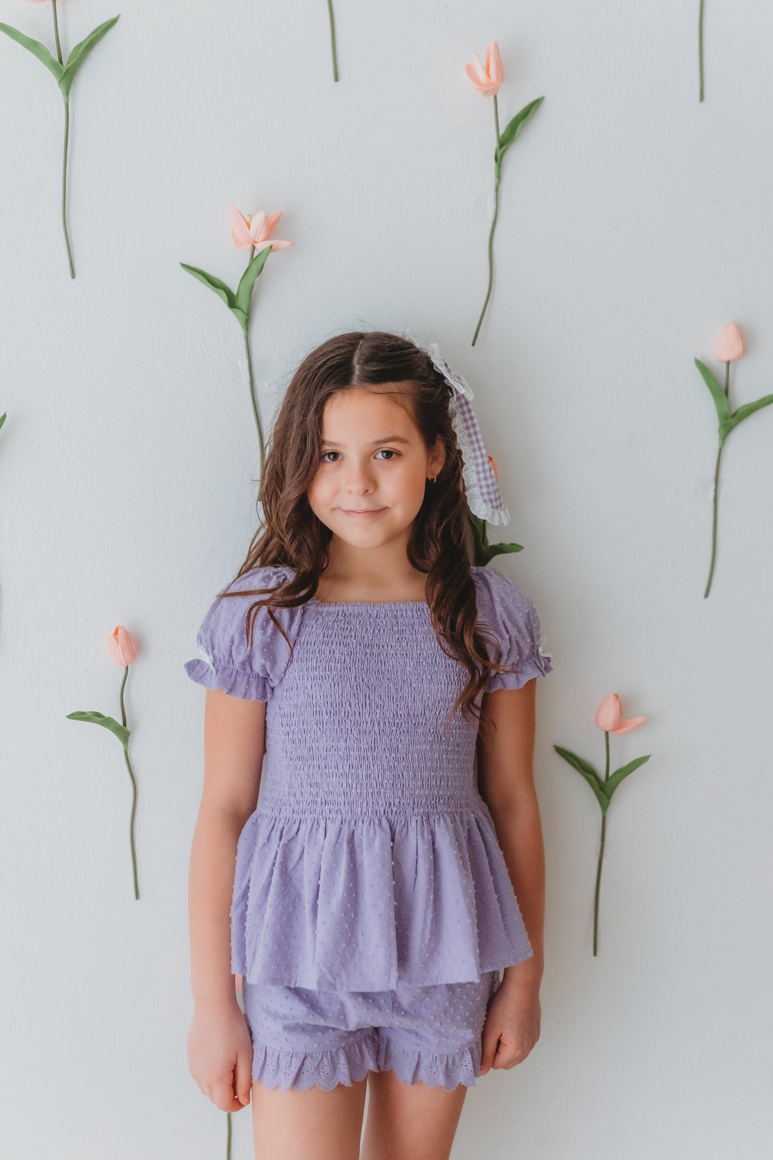 Violet Shorts Set