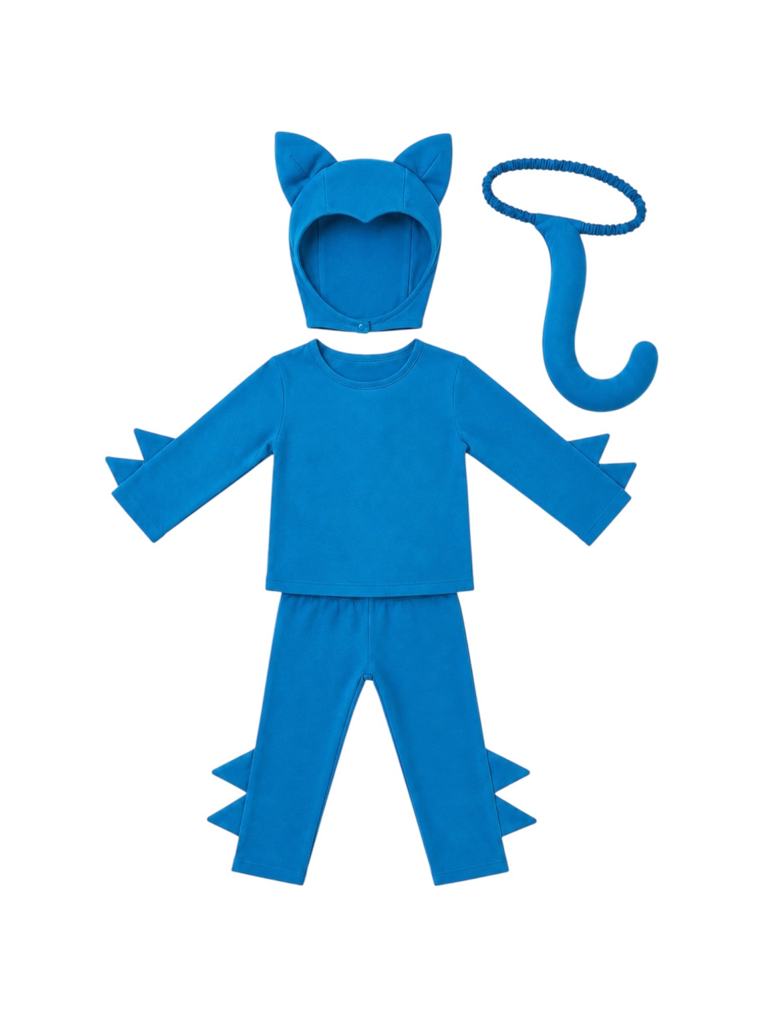 Blue Cat Pajama Costume