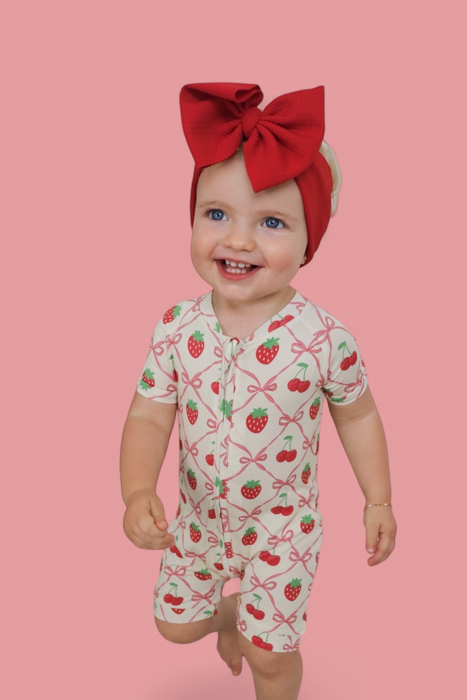 Cherry Bow Berry Dream Shortie