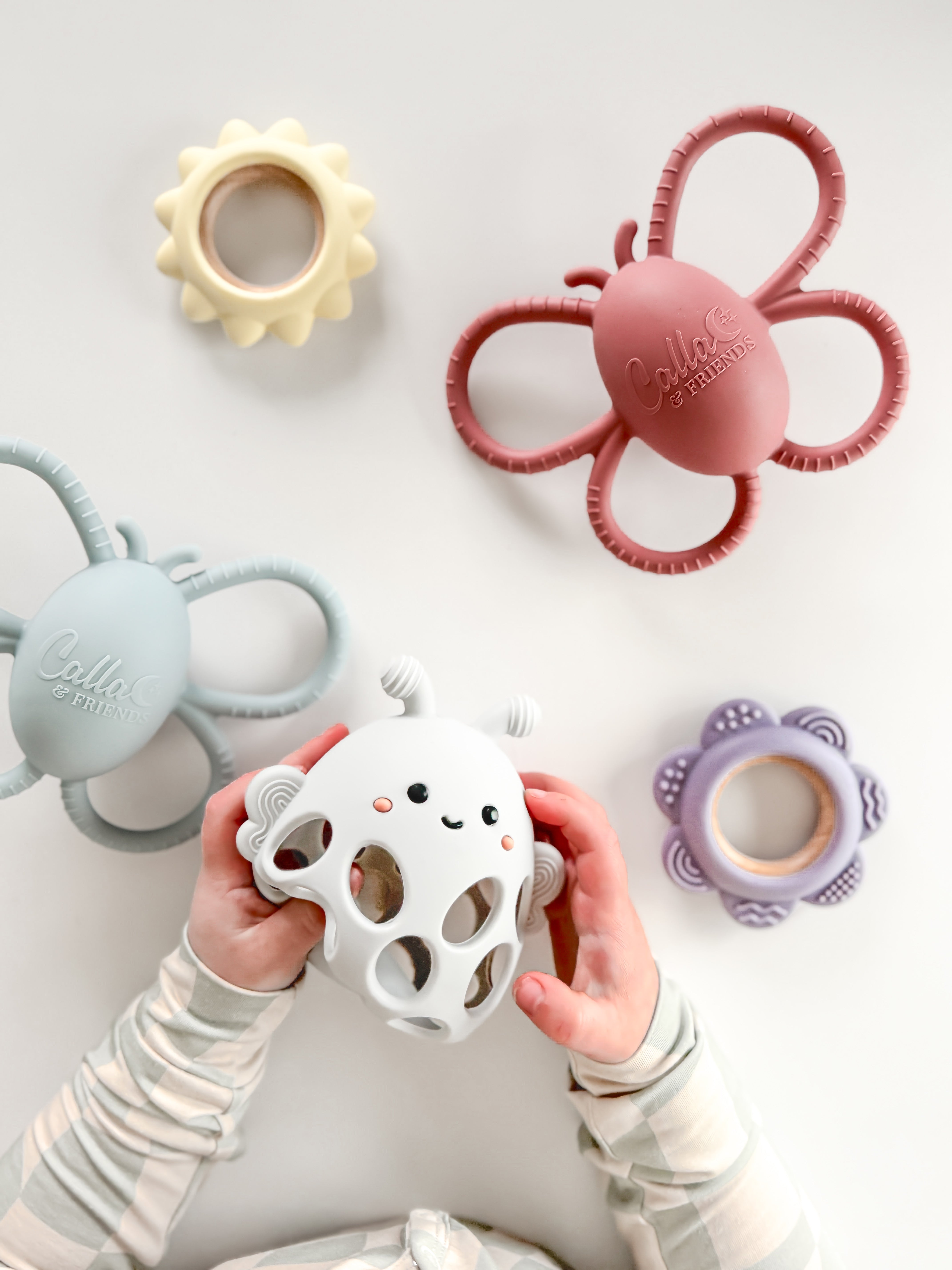 Garden Party Collection - Honey Bee Teether