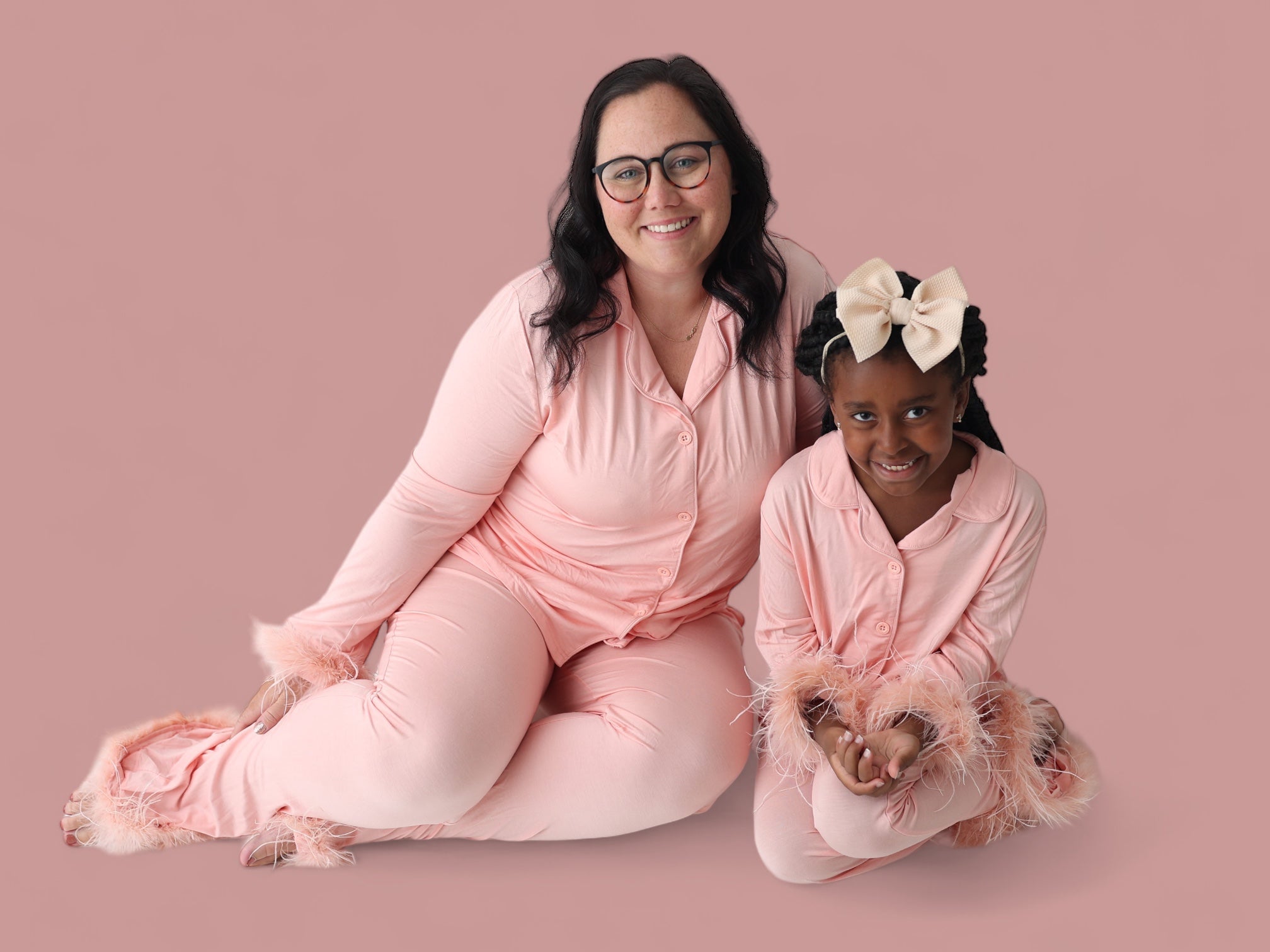 Coral Girl’s Flare Feathered Dream Set