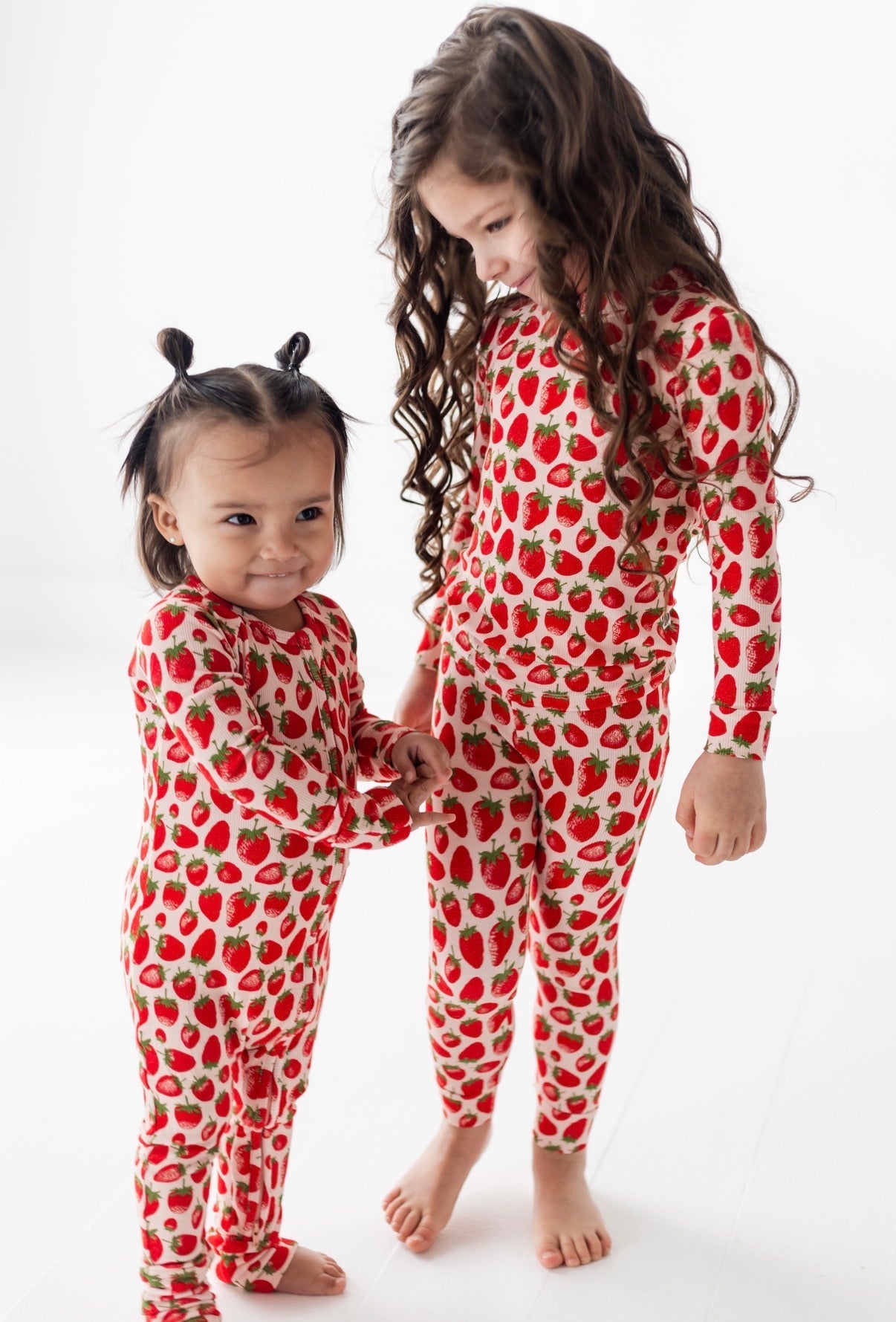 Strawberries | Zip Romper