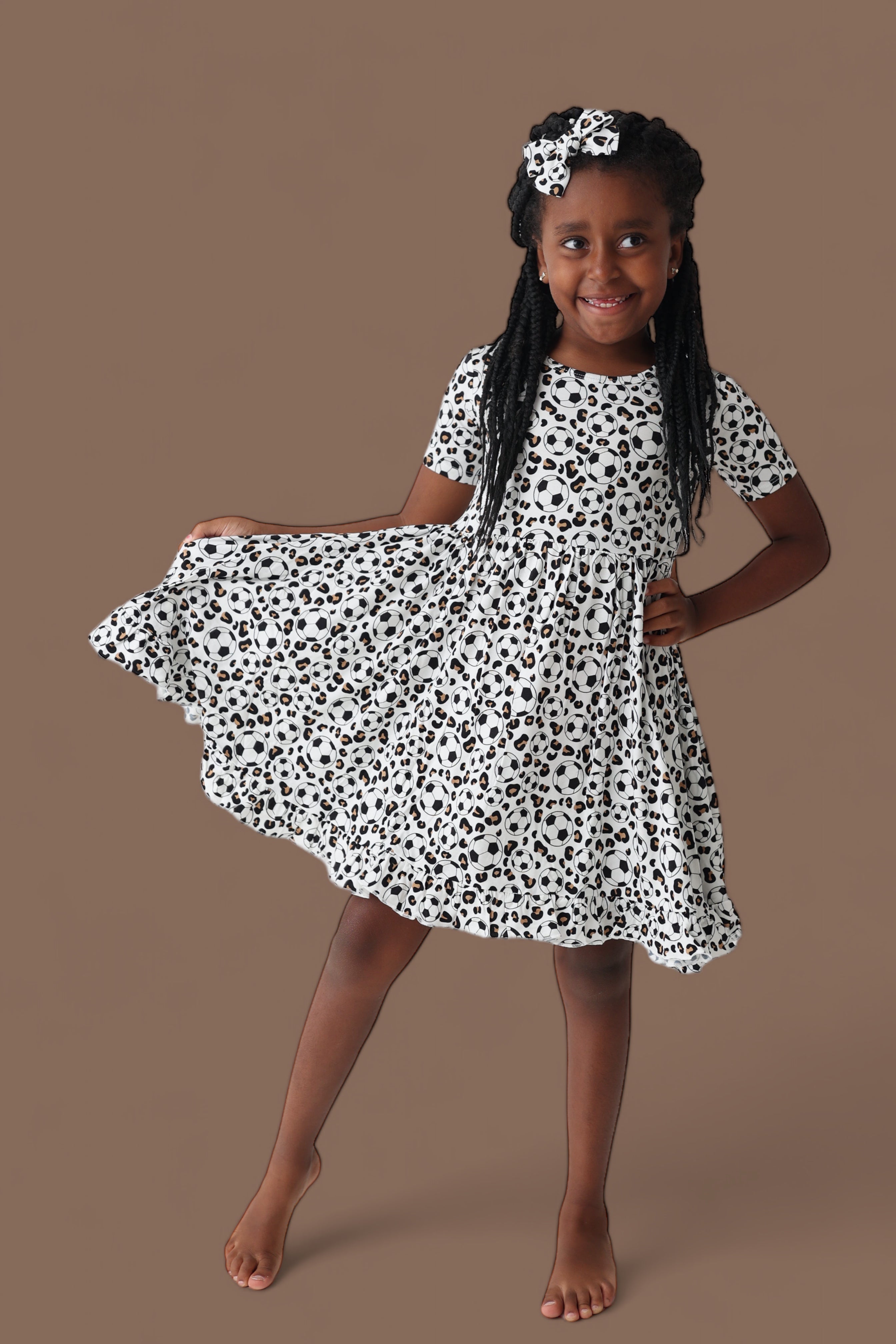 Wild Goals Dream Ruffle Dress