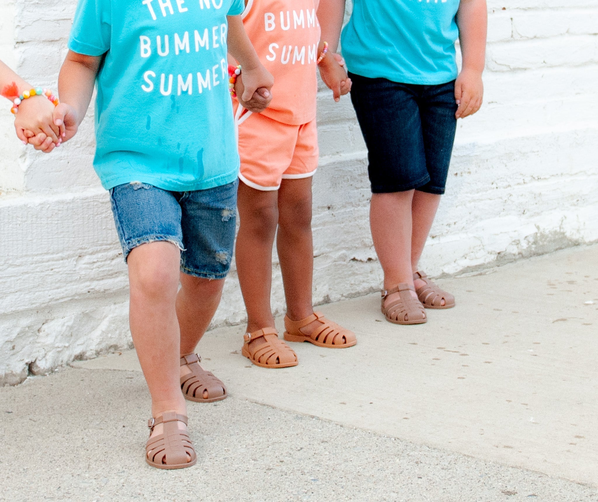 Toddler Jelly Sandals in Clay - Syd