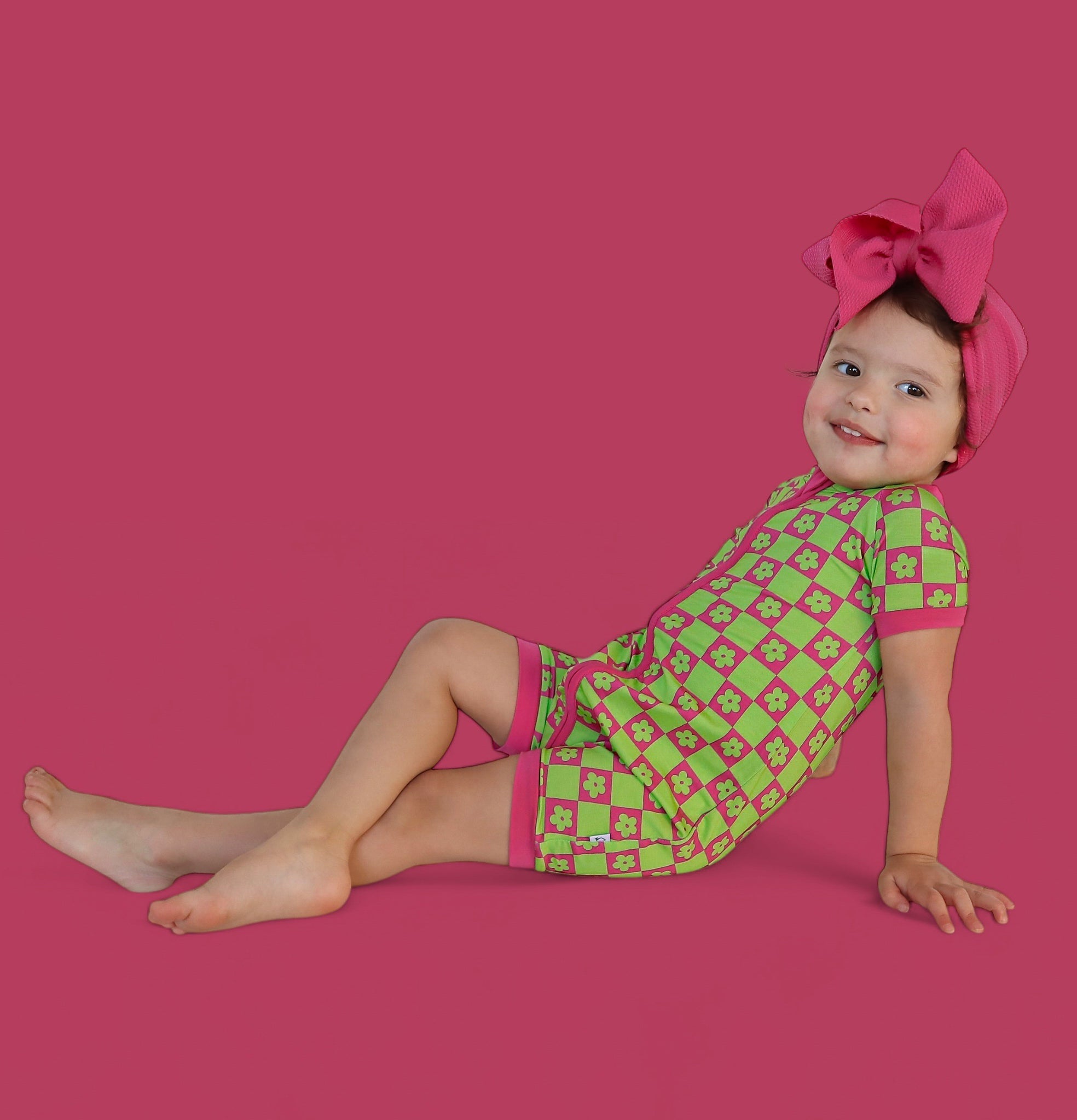 Wild Daisy Checkers Dream Shortie