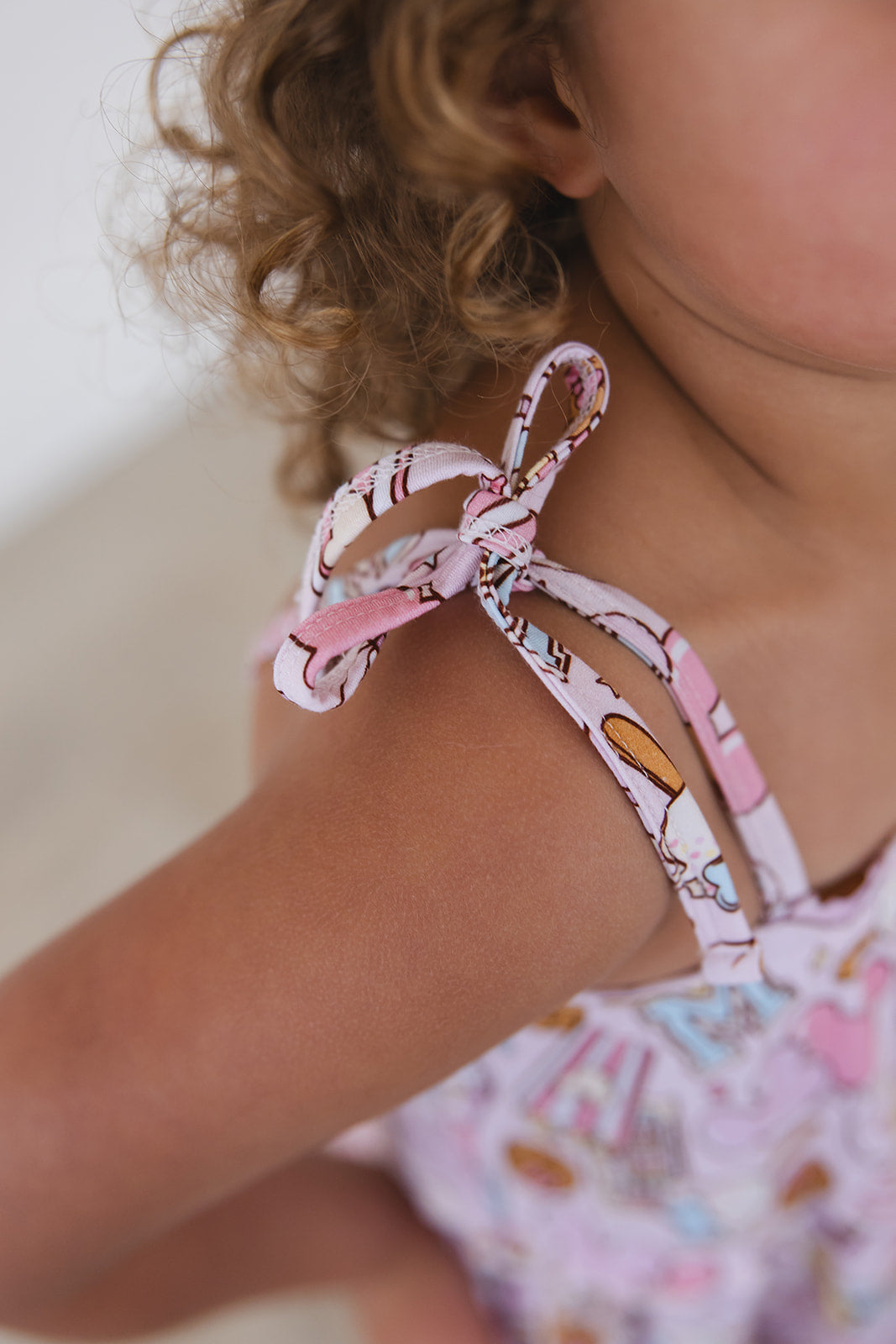 Snacks (pink) - Twirl Dress