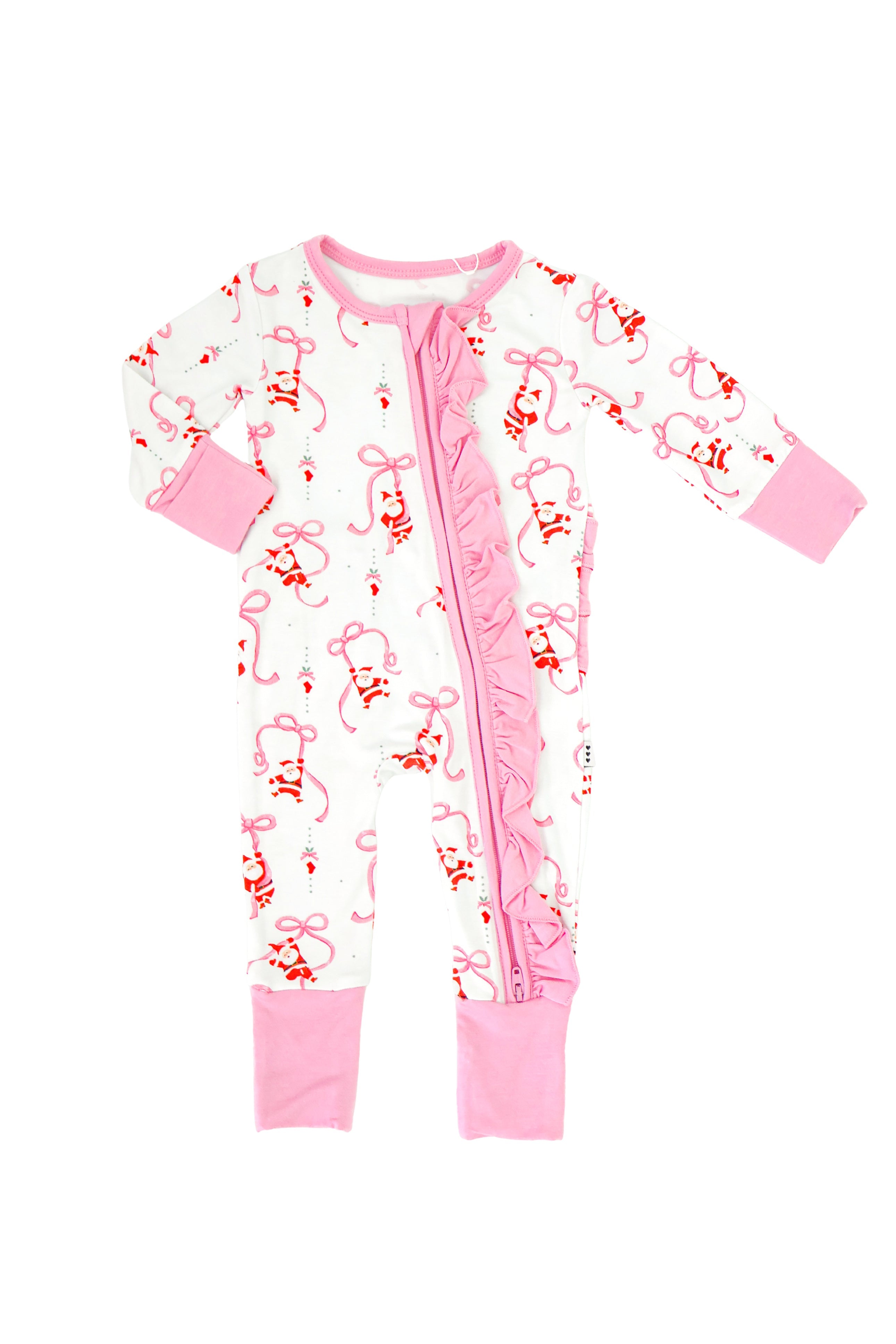 Santa Baby Convertible Zip Romper