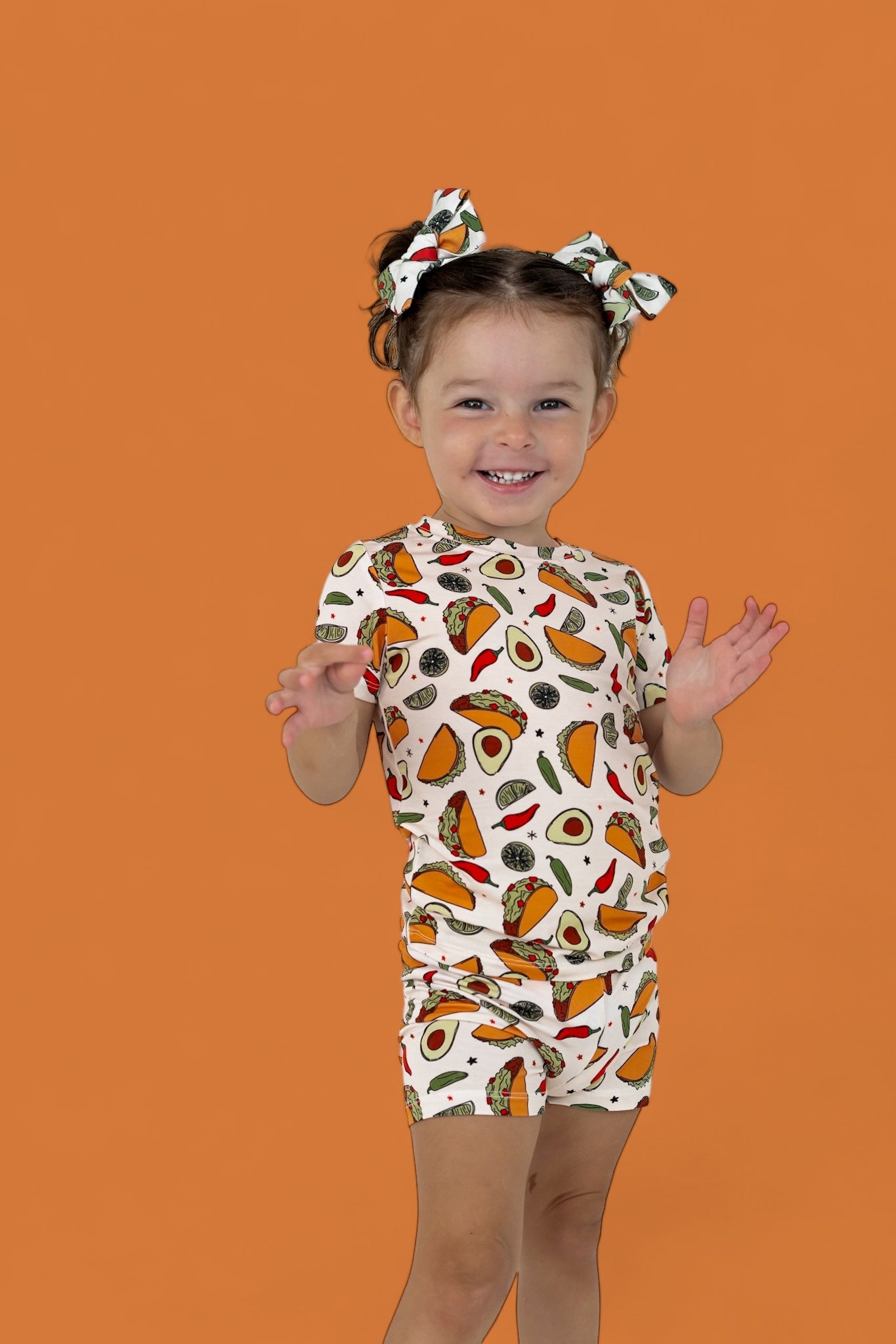 Exclusive Taco Tuesday Dream Bow Hair Clips