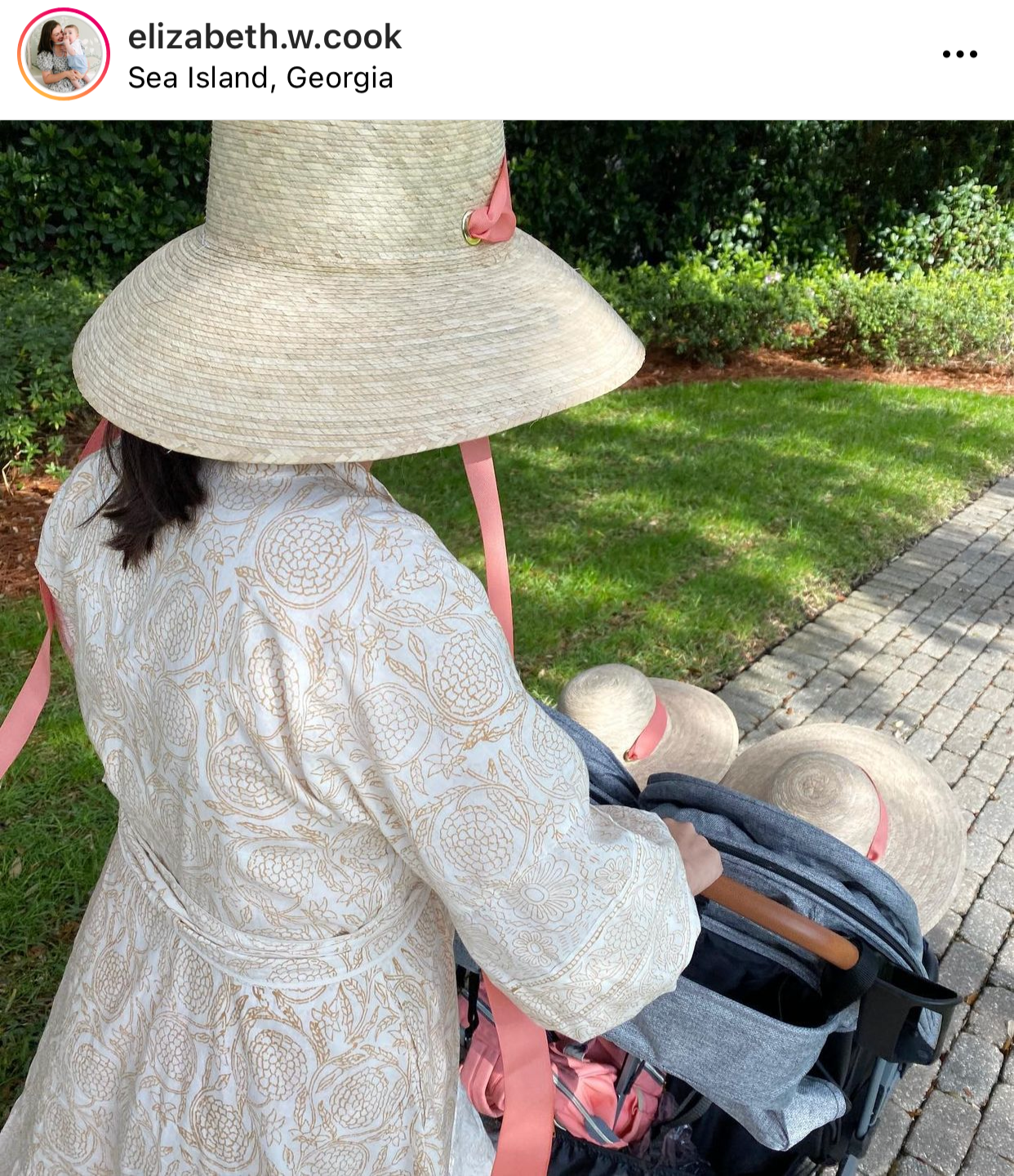 Buttercup Little Girl’s Hat - Vintage Periwinkle Ribbon