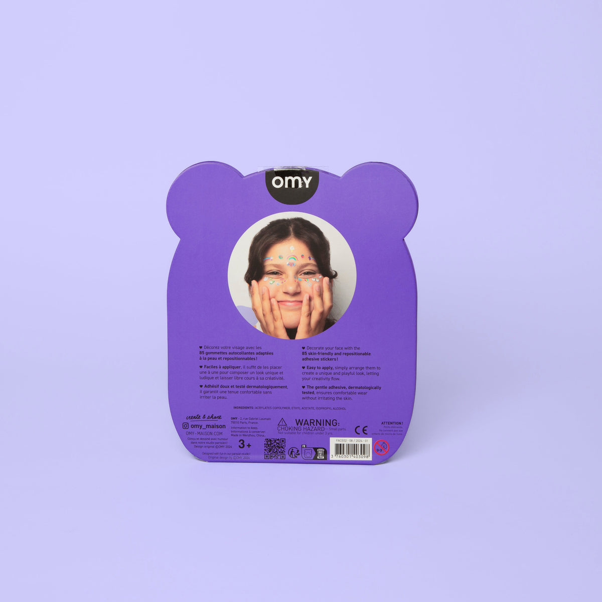 Kawai - Face Stickers