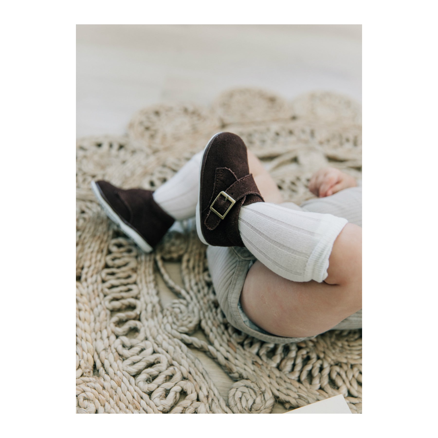 Finch Boy's Buckled Leather Boot (baby)