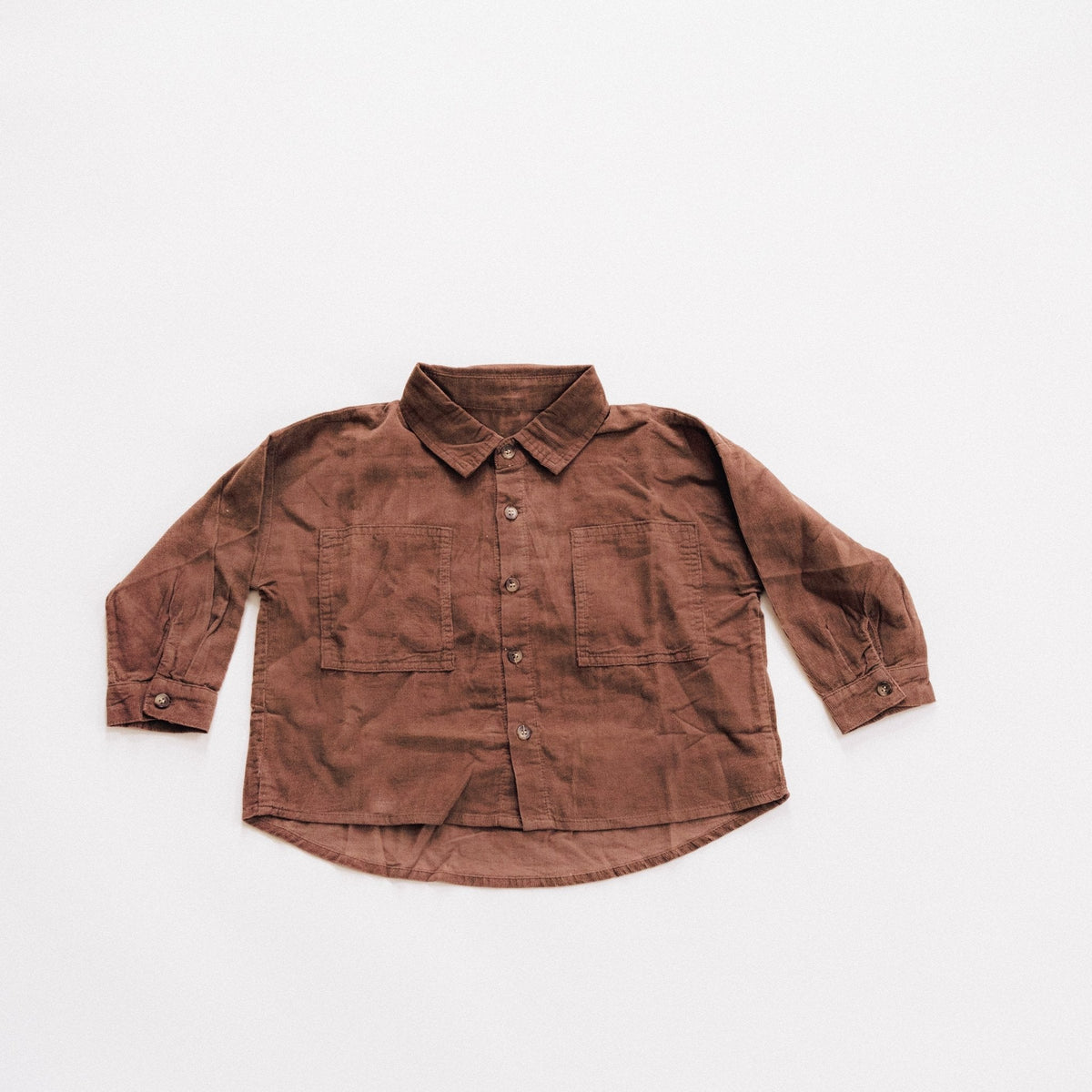 Cocoa Brown Corduroy Jacket- Child