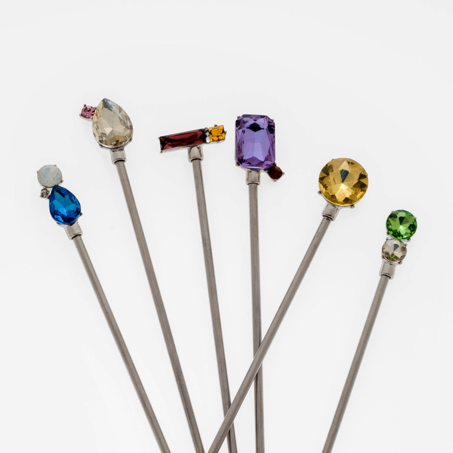 Jeweled Swizzle Sticks