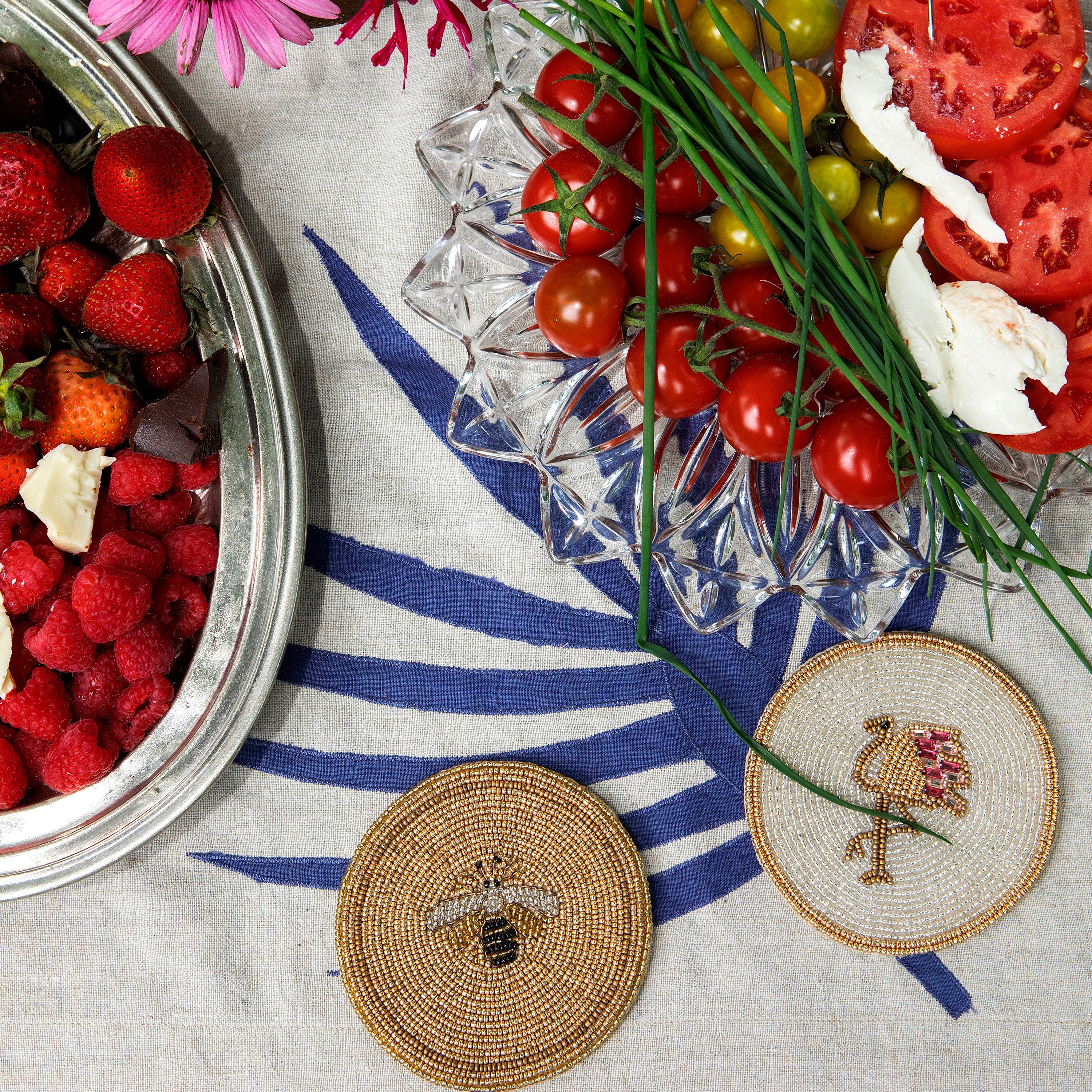 Palm Frond Table Runner