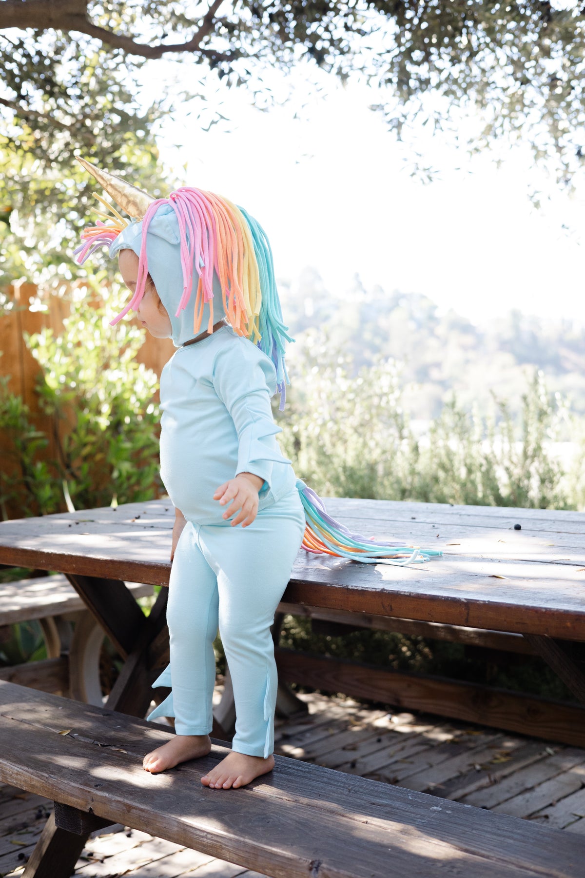 Baby Blue Unicorn Halloween Costume