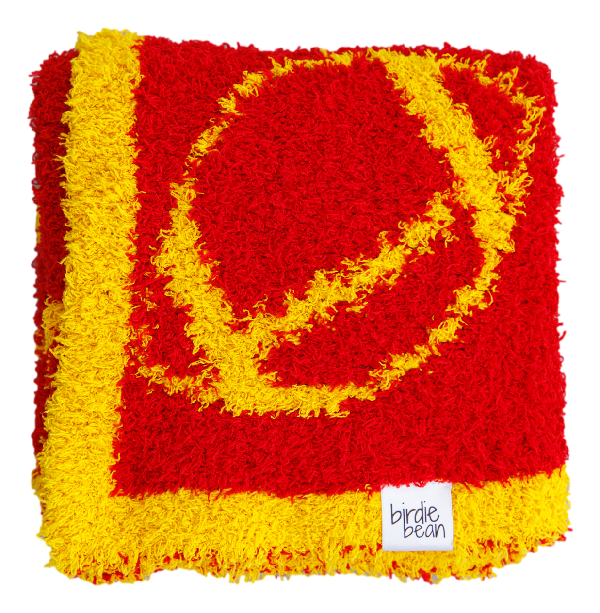 Football Blanket- Red/yellow - Stroller