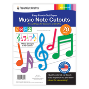 Music Notes Cutouts
