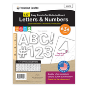 Bulletin Board Letters – 1.5 Inch