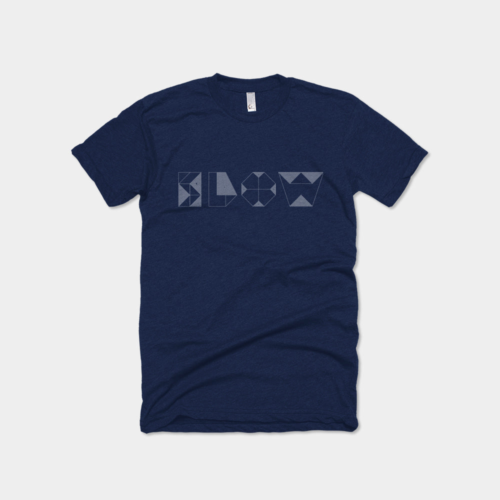 Origami Tee, Navy