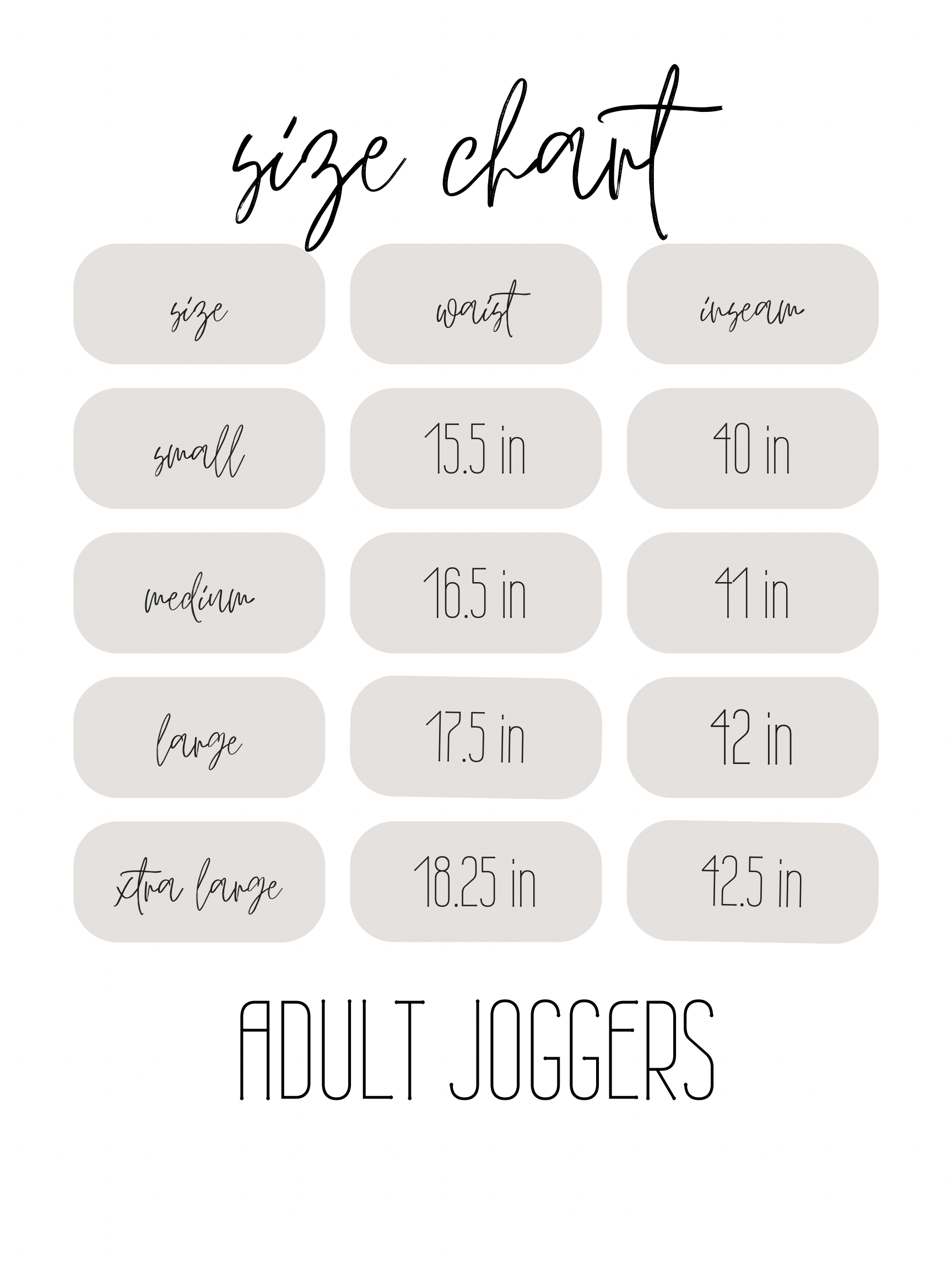 Cozy Plaid | Adult Jogger