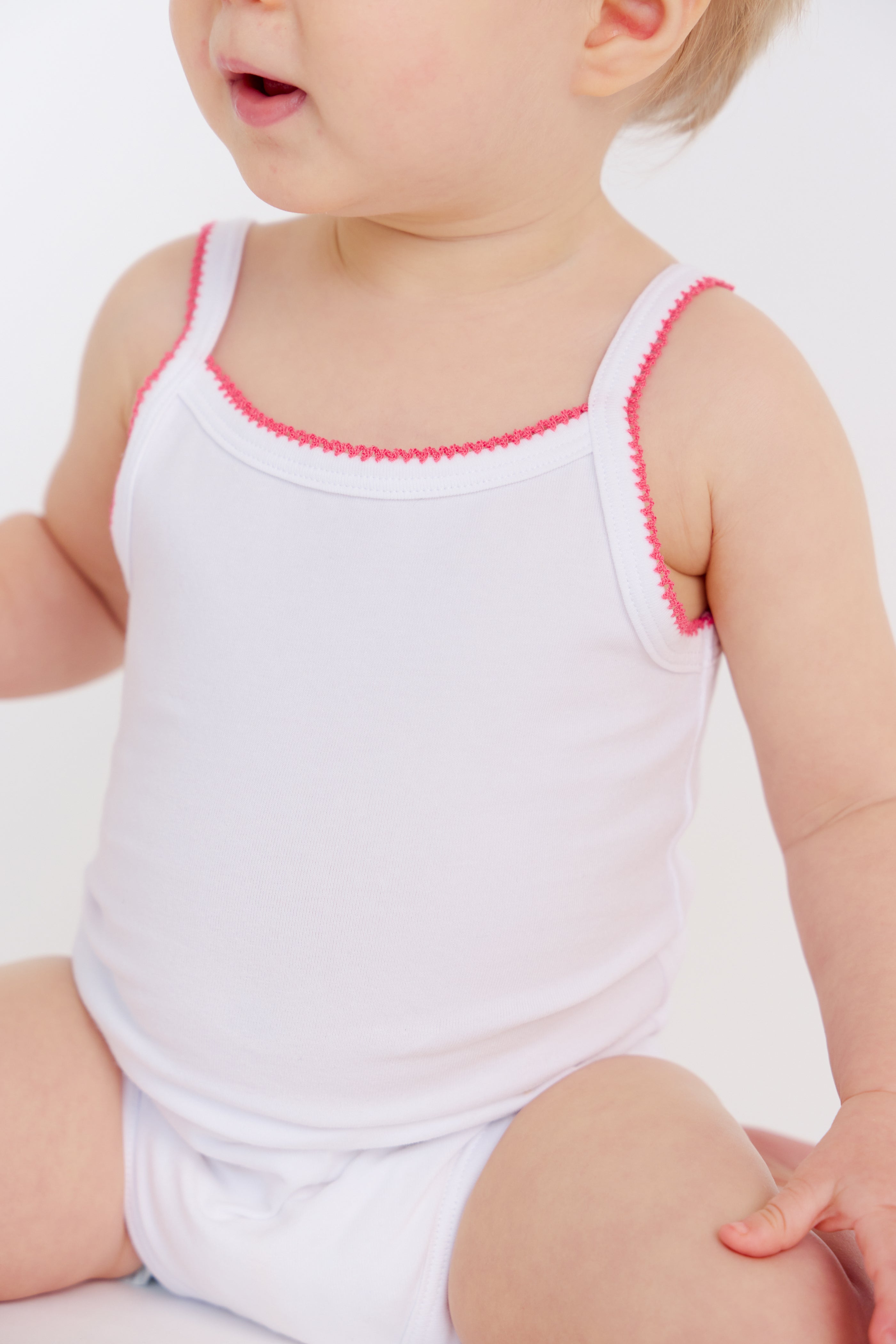 Feathers Tank Top Baby Girl Undershirts - Super Soft Cotton One-piece Toddler Bodysuit (4 Pack) (multicolor)