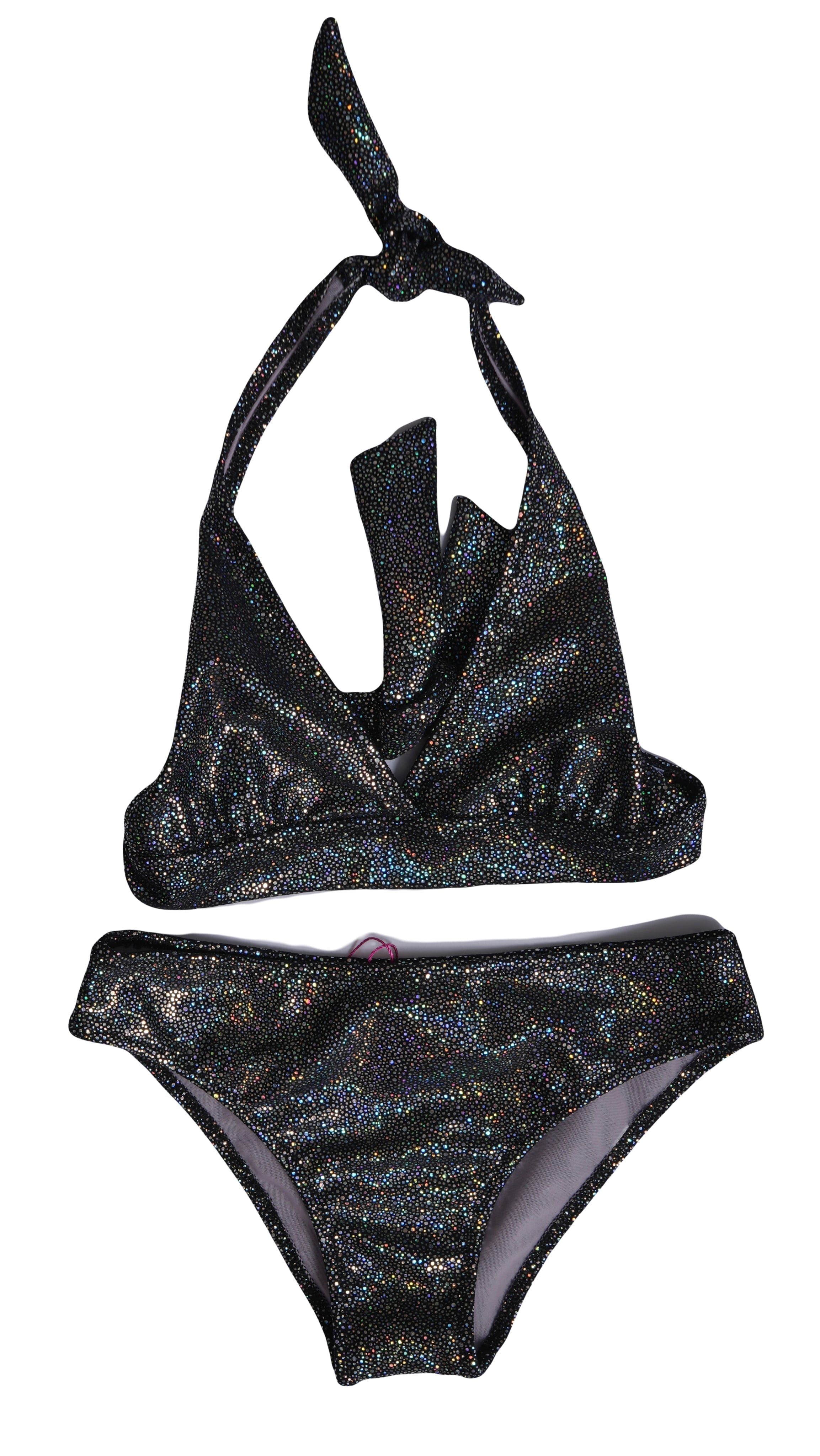 Febe Black Glitter Bikini