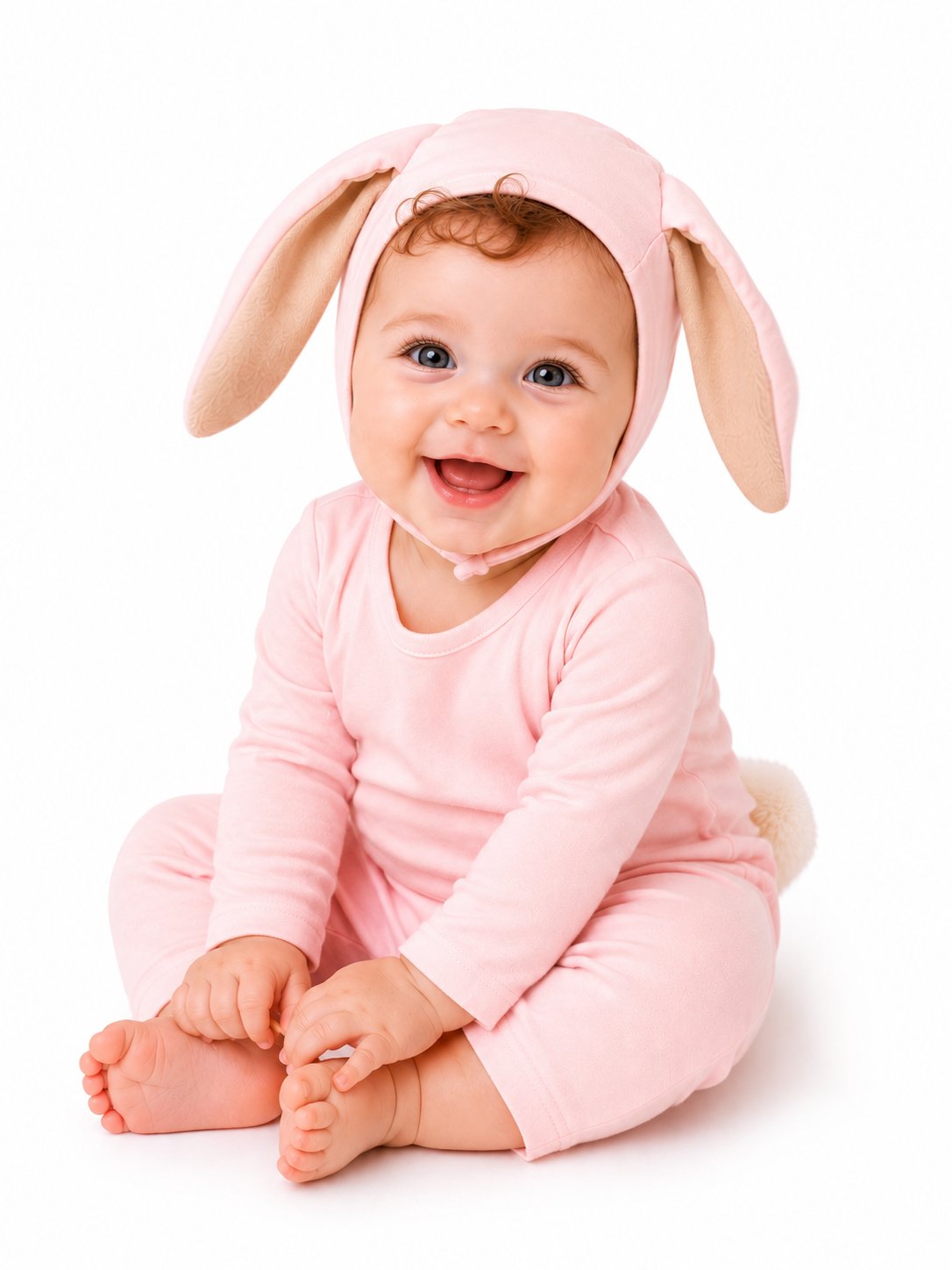 Baby Pink Bunny Costume