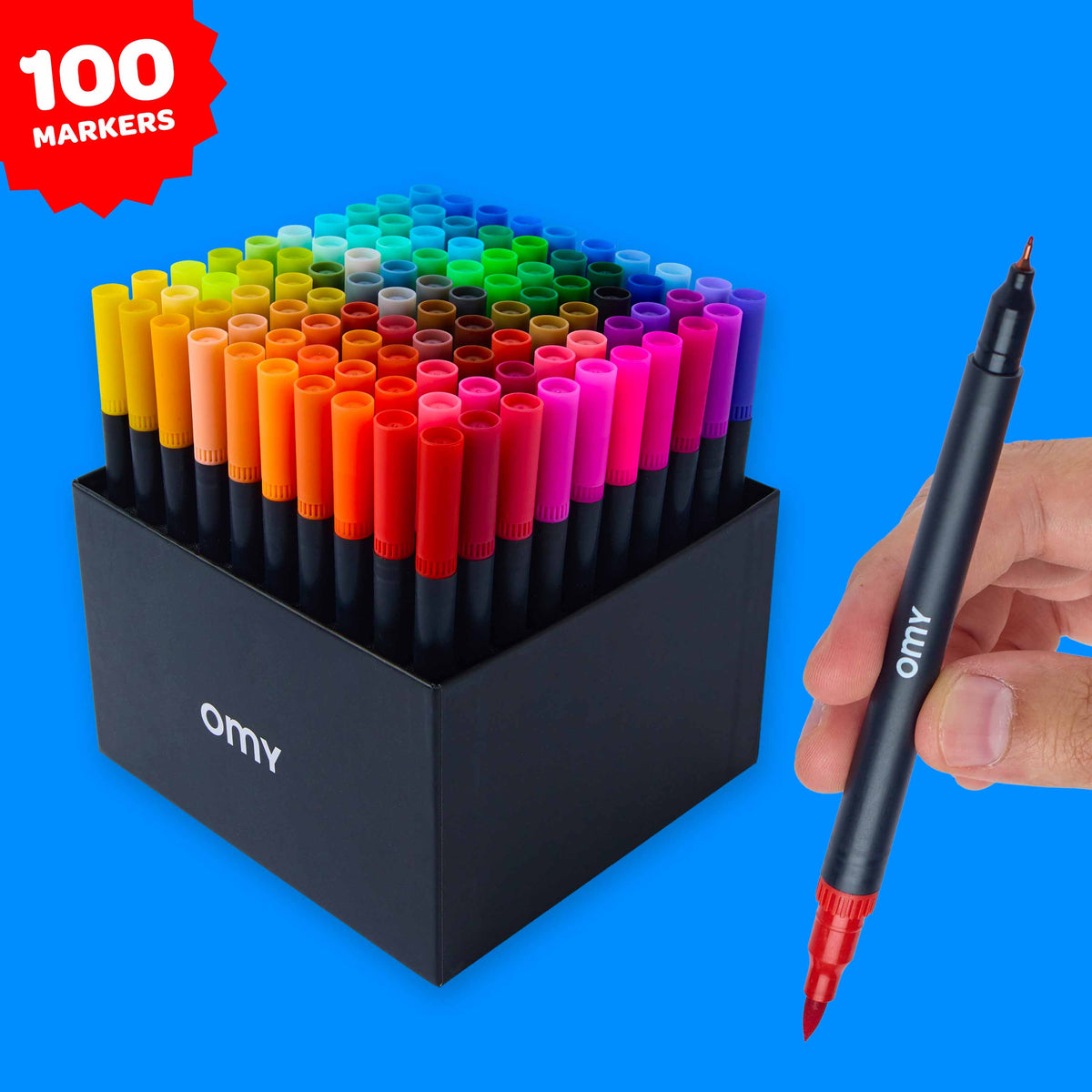 Box Of 100 Markers New