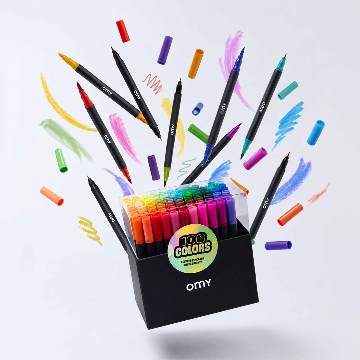 Box Of 100 Markers New