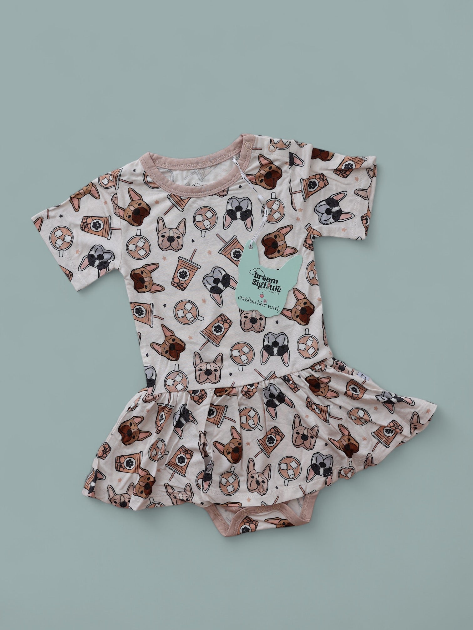 Exclusive Pup Cups Dream Bodysuit Dress