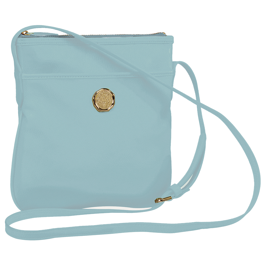 Beach Glass Blue Crossbody Bag