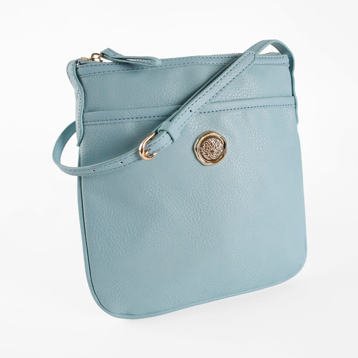 Beach Glass Blue Crossbody Bag