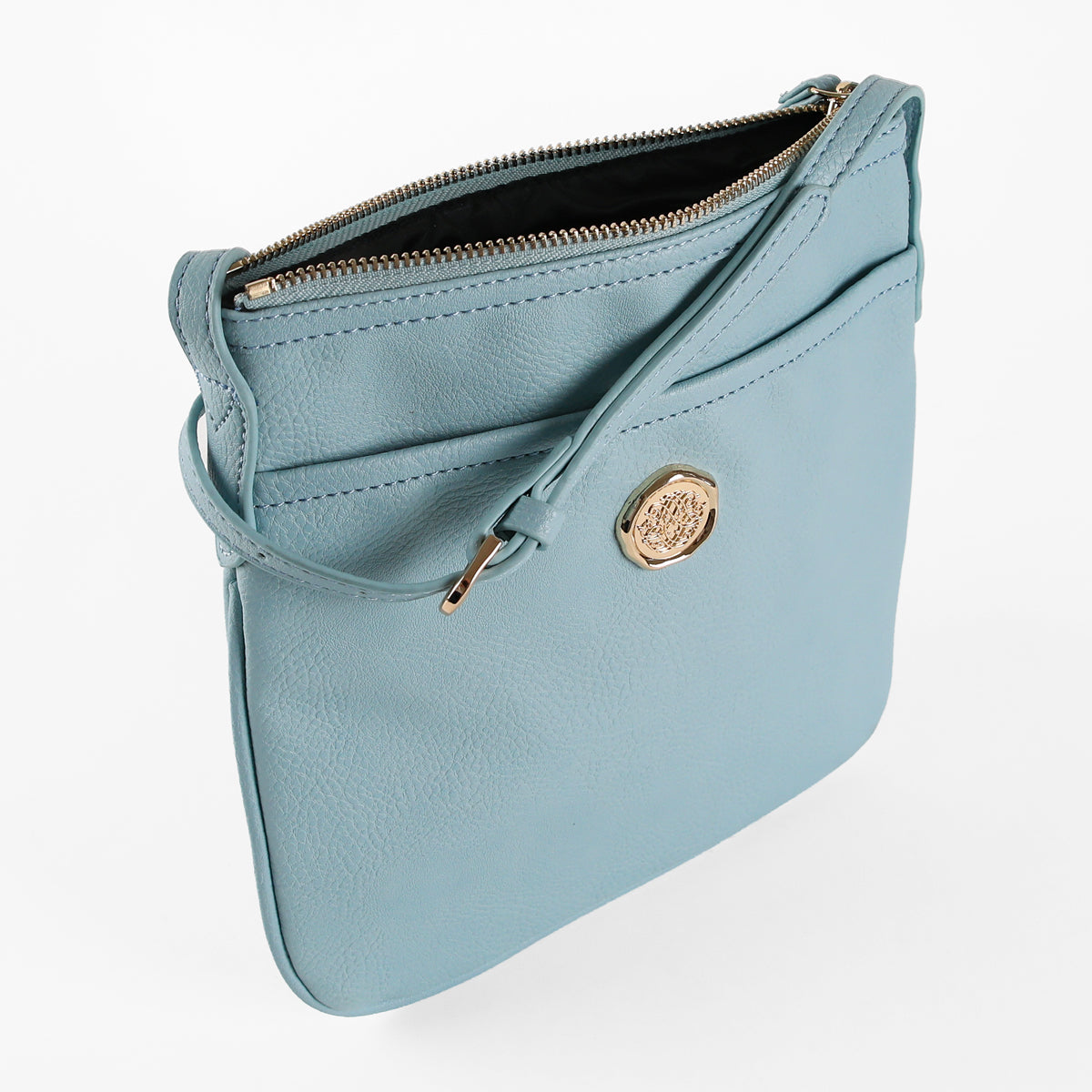 Beach Glass Blue Crossbody Bag