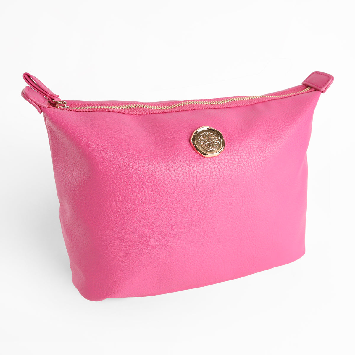 Raspberry Pink Large Cosmetic Bag