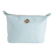 Beach Glass Blue Large Cosmetic Bag