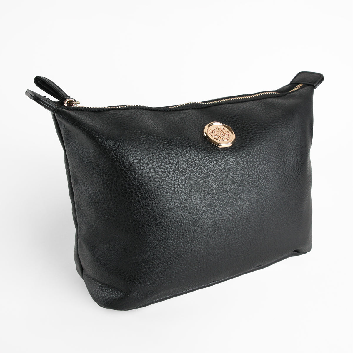 Onyx Black Large Cosmetic Bag