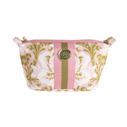 Pink Damask Small Cosmetic