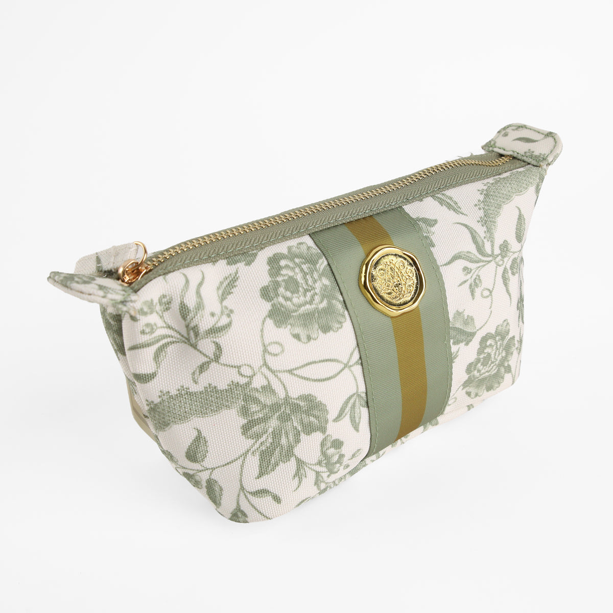 Green Climbing Rose Small Cosmetic