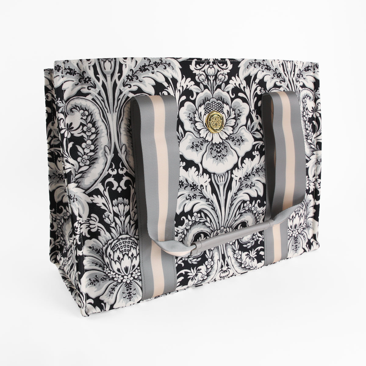 Damask Noire Tote Bag