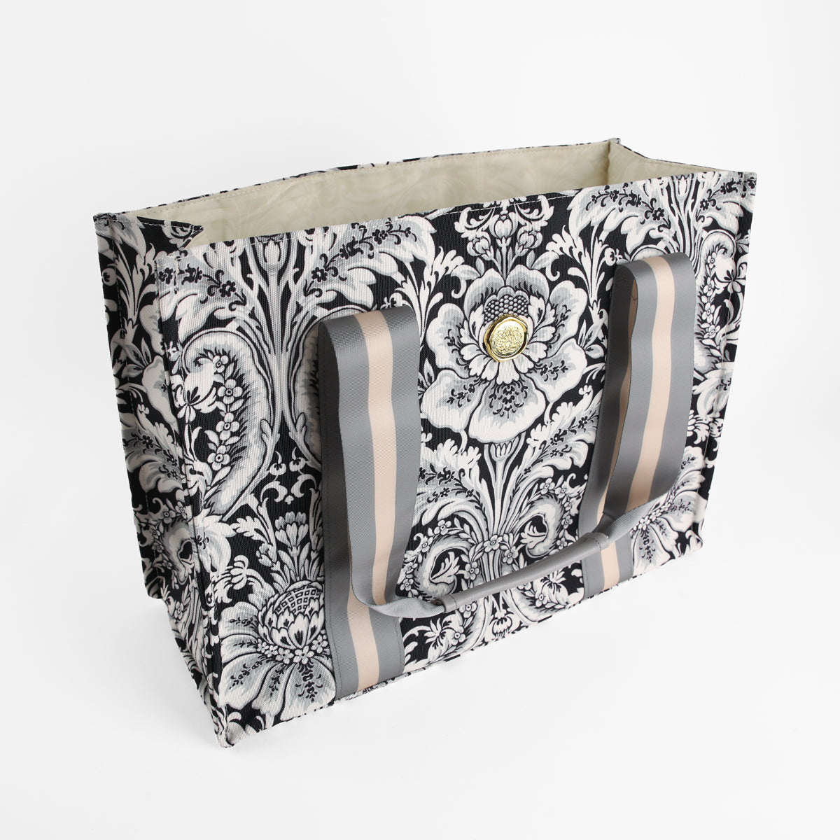 Damask Noire Tote Bag